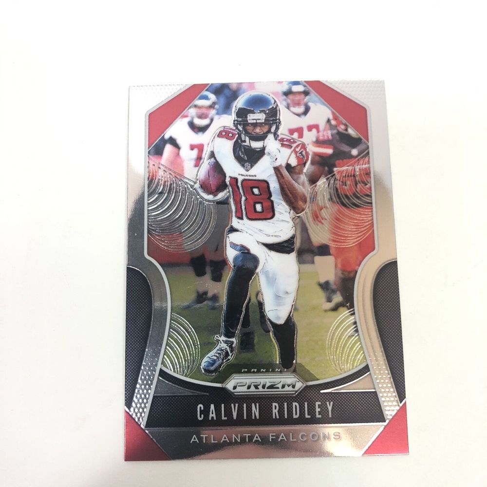 2019 Calvin Ridley Second Year Panini Prizm Card, #167 Atlanta Falcons